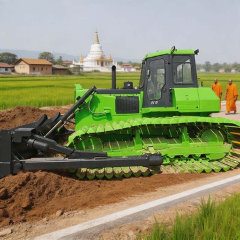 Heavy Equipment Working - Гусеничный бульдозер SEM818F, 180 л.с., землеройная
