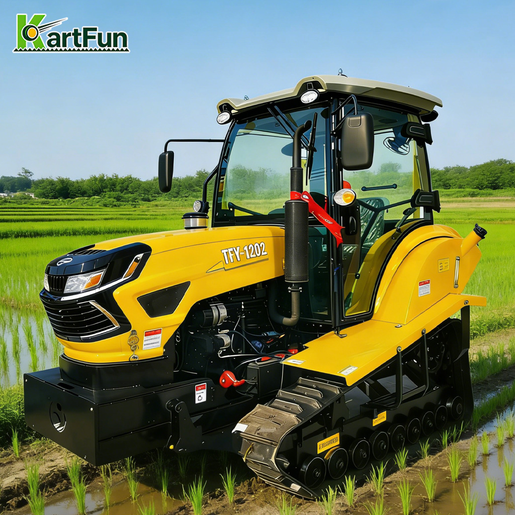 Tractor Backhoe - Тяжелый гусеничный трактор для сельского хозяйства