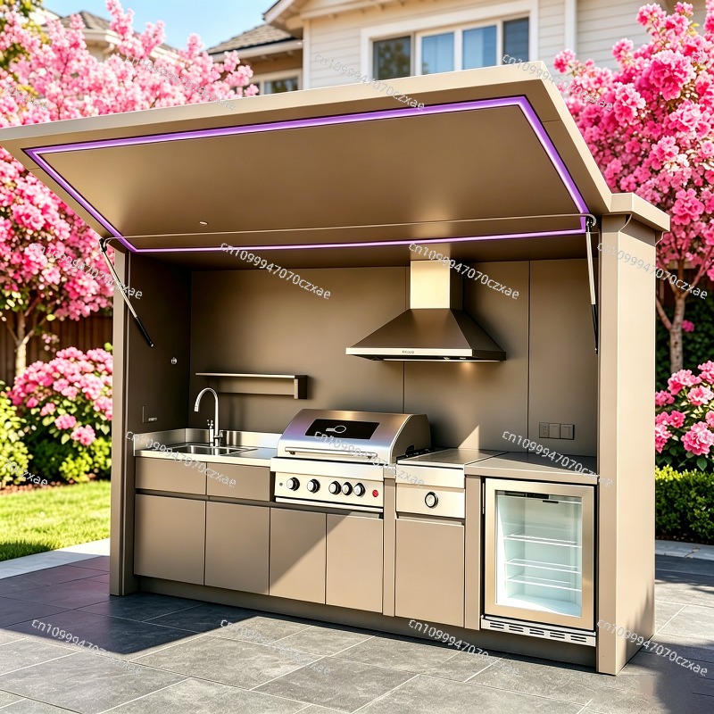 Heavy Equipment Kitchen - Всепогодная уличная кухонная установка с полным