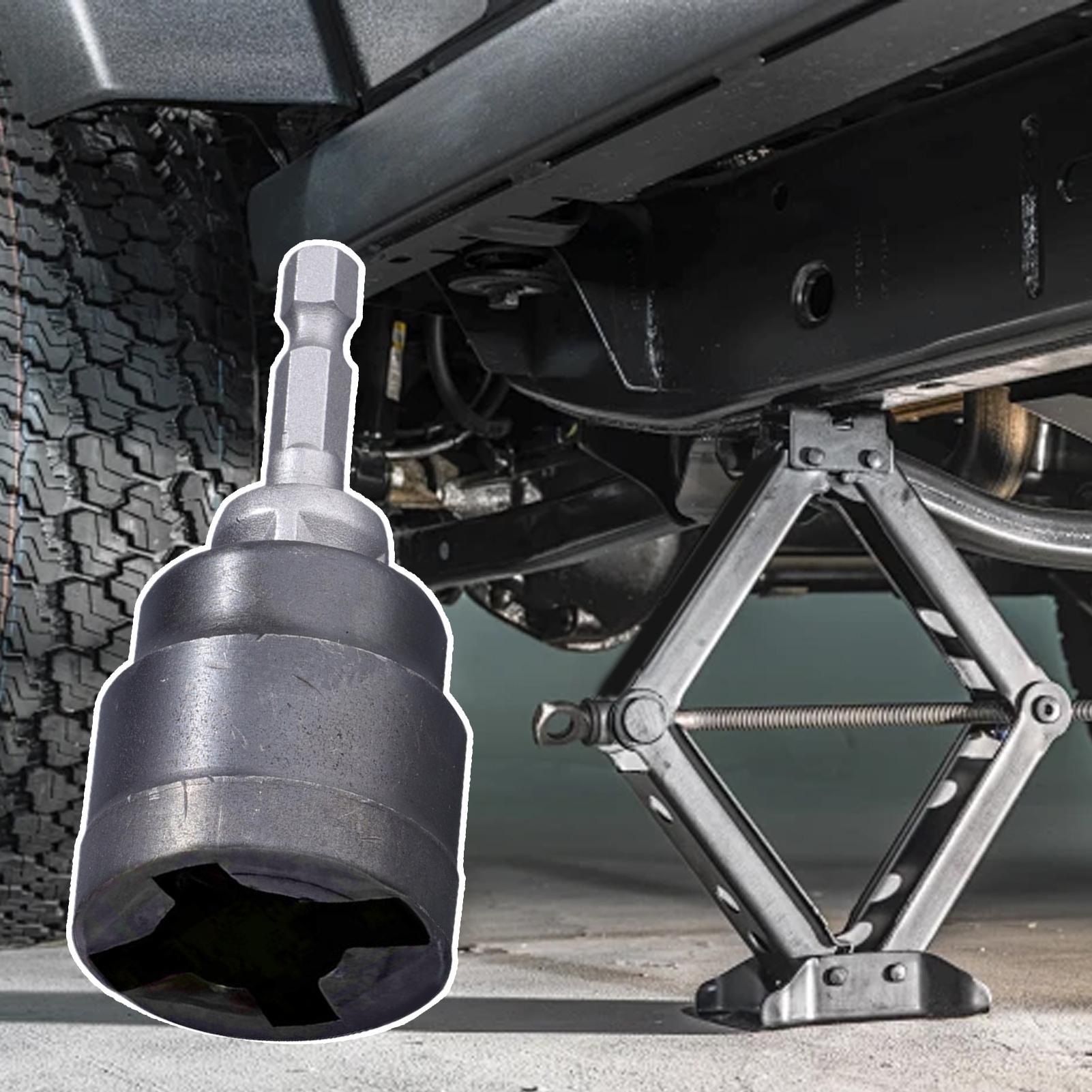 Heavy Equipment Jack - Адаптер для дрели с гнездовым разъемом,