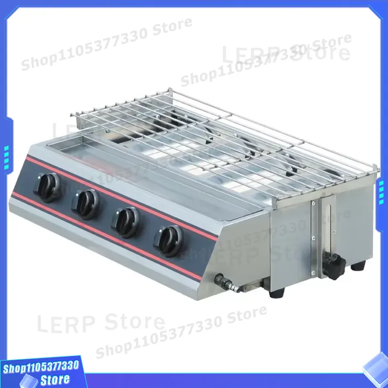 Heavy Equipment Kitchen - Газовый гриль из нержавеющей стали без