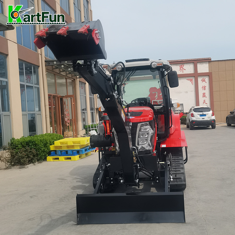 Тяжелый гусеничный трактор для – обзор и цена Tractor Backhoe