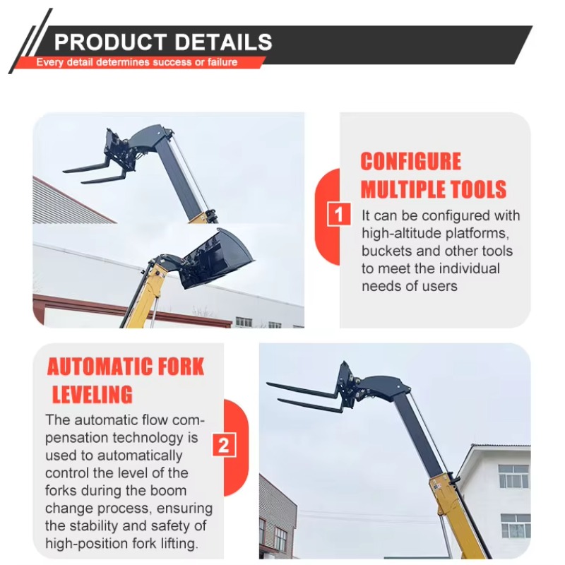 Китайский бренд телескопическо – обзор и цена Telescopic Handler Boom