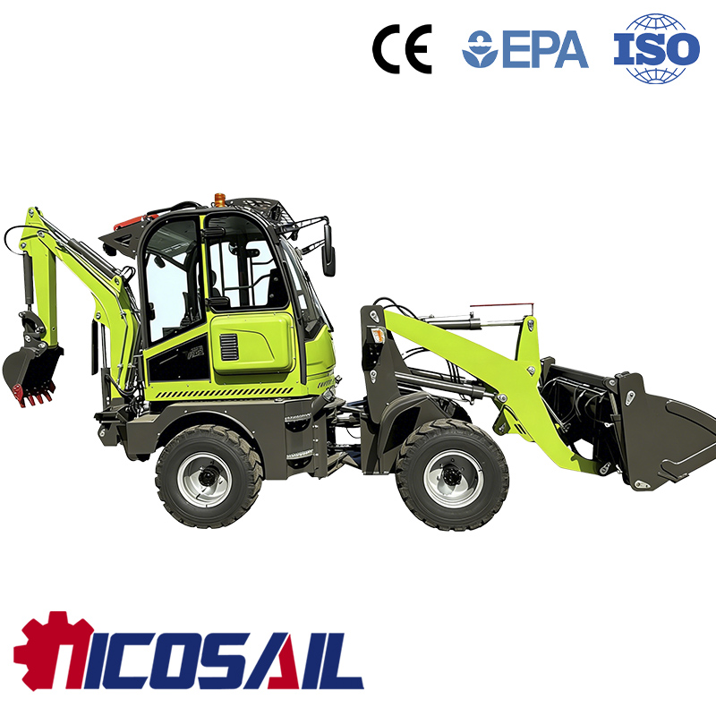 Компактный экскаватор-погрузчи – обзор и цена Tractor Backhoe