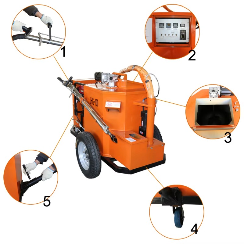 Быстромонтируемая машина для г – обзор и цена Road Crack Sealing Machine